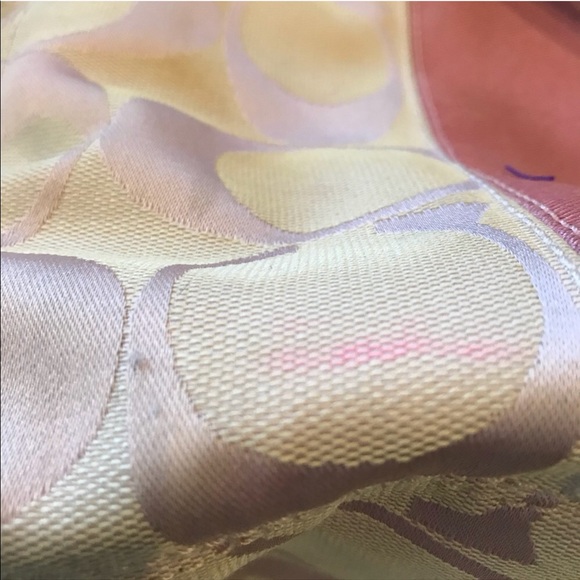 COACH Pink Canvas Handbag - Picture 7 of 9